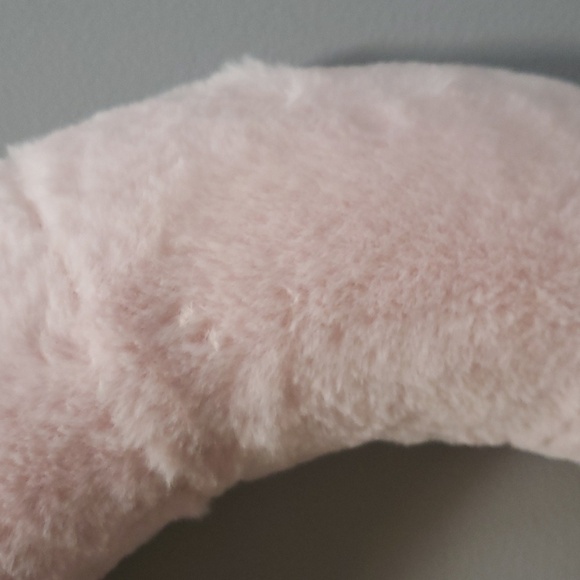 Glitz & Glimmer NWT Pink Plush Wreath with Rose Gold Bulbs, Flocked - Picture 4 of 5